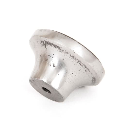 From The Anvil Natural Smooth Ribbed Cabinet Knob