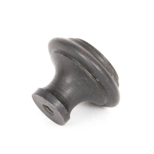 From The Anvil Beeswax Ringed Cabinet Knob - Small