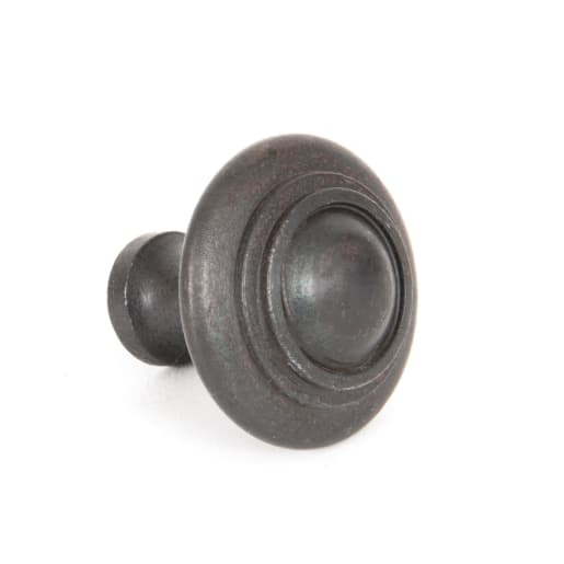 From The Anvil Beeswax Ringed Cabinet Knob - Large