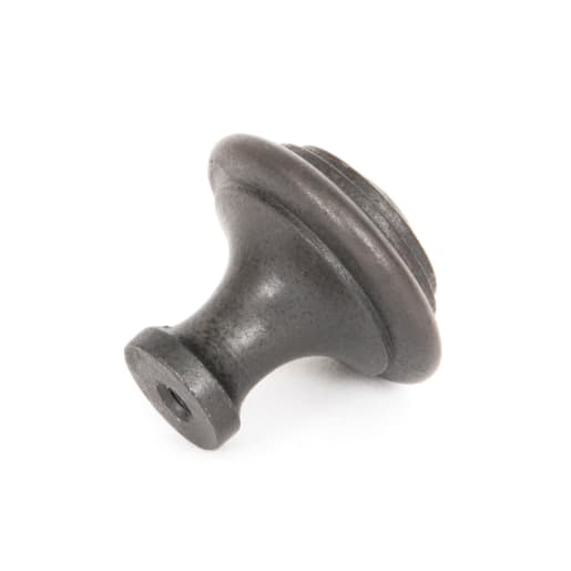 From The Anvil Beeswax Ringed Cabinet Knob - Large