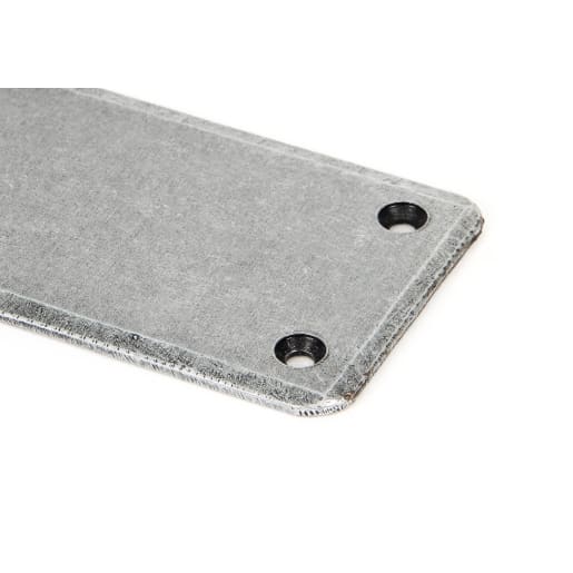 From The Anvil Pewter 400mm Plain Fingerplate