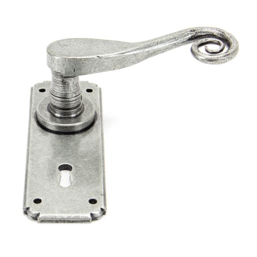From The Anvil Pewter Monkeytail Lever Lock Set