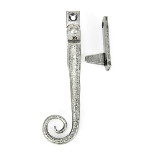 From The Anvil Pewter Locking Night-Vent Monkeytail Fastener - LH