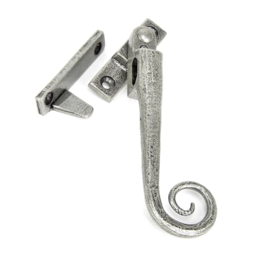 From The Anvil Pewter Locking Night-Vent Monkeytail Fastener - RH