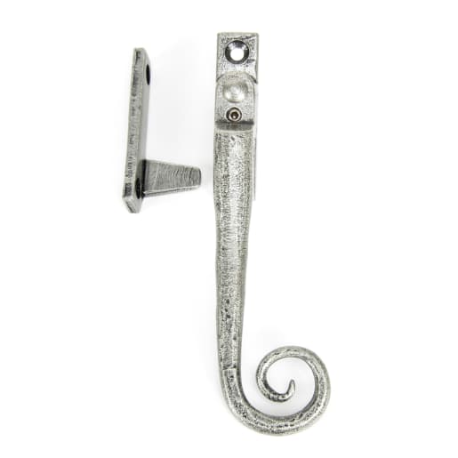 From The Anvil Pewter Locking Night-Vent Monkeytail Fastener - RH