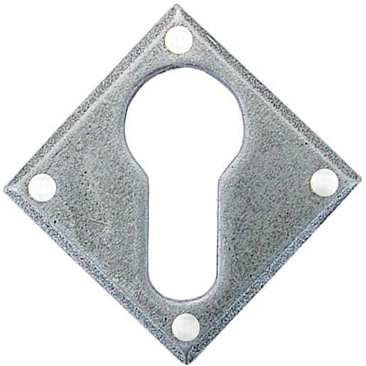 From The Anvil Pewter Diamond Euro Escutcheon