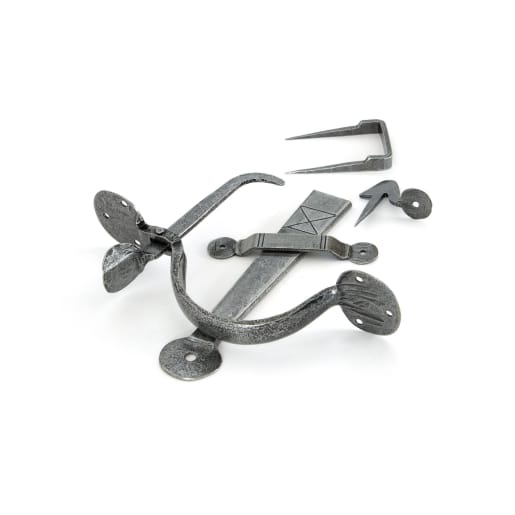 From The Anvil Pewter Medium Bean Thumblatch