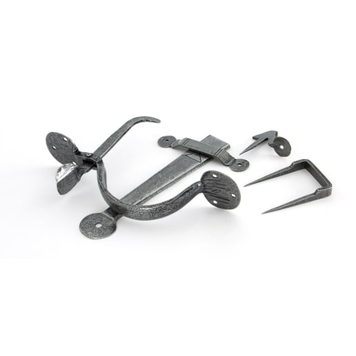 From The Anvil Pewter Medium Bean Thumblatch