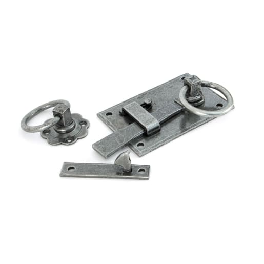 From The Anvil Pewter Cottage Latch - RH