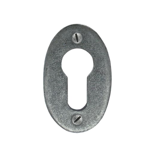 From The Anvil Pewter Oval Euro Escutcheon