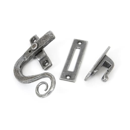From The Anvil Pewter Locking Monkeytail Fastener - LH