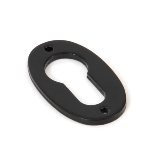 From The Anvil Black Oval Euro Escutcheon