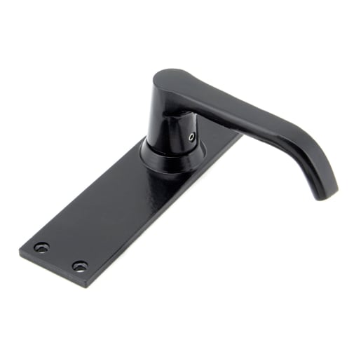 From The Anvil Black Deluxe Lever Latch Set