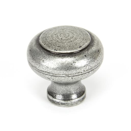 From The Anvil Pewter Regency Cabinet Knob - Large