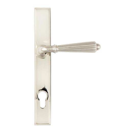From The Anvil Polished Nickel Hinton Slimline Lever Espag. Lock Set
