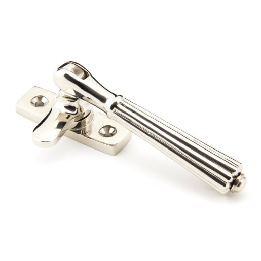 From The Anvil Polished Nickel Locking Hinton Fastener