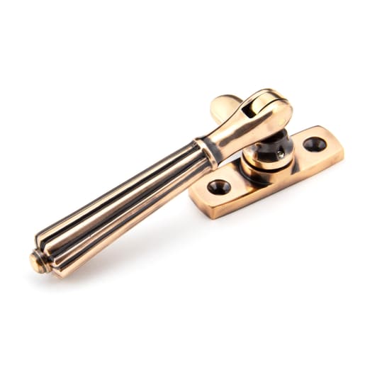 From The Anvil Polished Bronze Locking Hinton Fastener