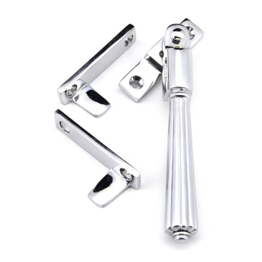 From The Anvil Polished Chrome Night-Vent Locking Hinton Fastener