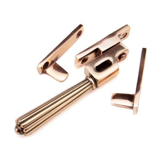 From The Anvil Polished Bronze Night-Vent Locking Hinton Fastener