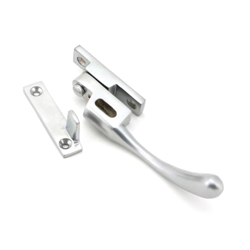 From The Anvil Satin Chrome Night-Vent Locking Peardrop Fastener - RH