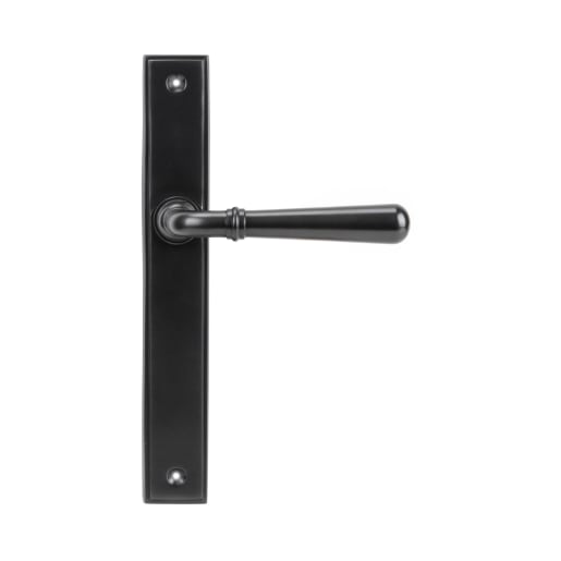 From The Anvil Aged Bronze Newbury Slimline Lever Espag. Latch Set