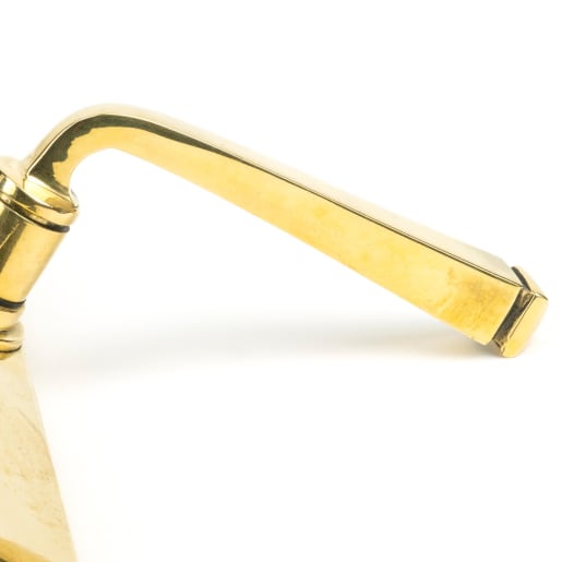 From The Anvil Aged Brass Avon Slimline Lever Espag. Latch Set