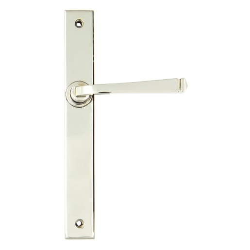 From The Anvil Polished Nickel Avon Slimline Lever Espag. Latch Set