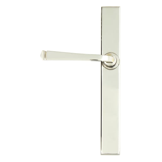 From The Anvil Polished Nickel Avon Slimline Lever Espag. Latch Set