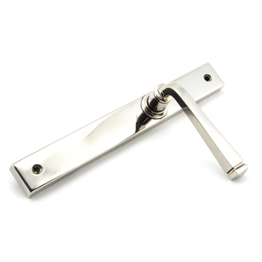 From The Anvil Polished Nickel Avon Slimline Lever Espag. Latch Set