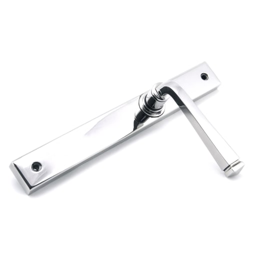 From The Anvil Polished Chrome Avon Slimline Lever Espag. Latch Set