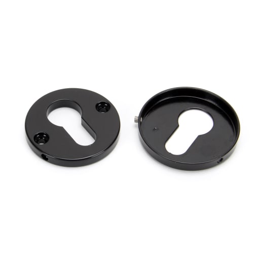From The Anvil Black 52mm Regency Concealed Escutcheon