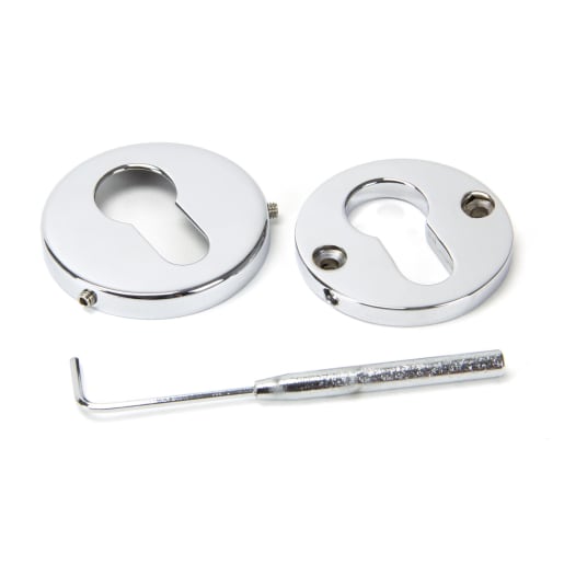 From The Anvil Polished Chrome 52mm Regency Concealed Escutcheon