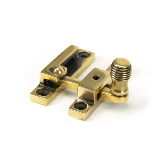 From The Anvil Aged Brass Beehive Quadrant Fastener - Narrow