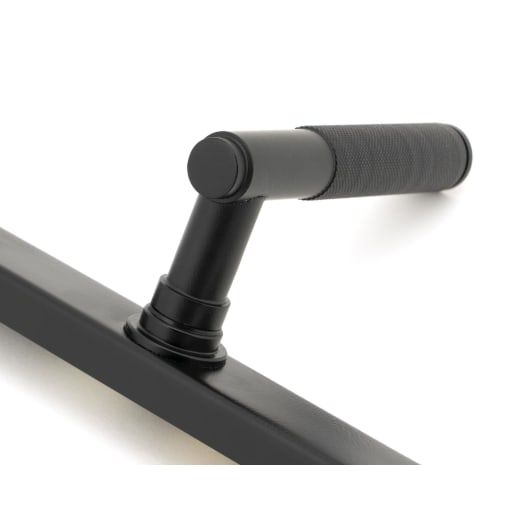 From The Anvil Matt Black Brompton Slimline Lever Espag. Lock Set