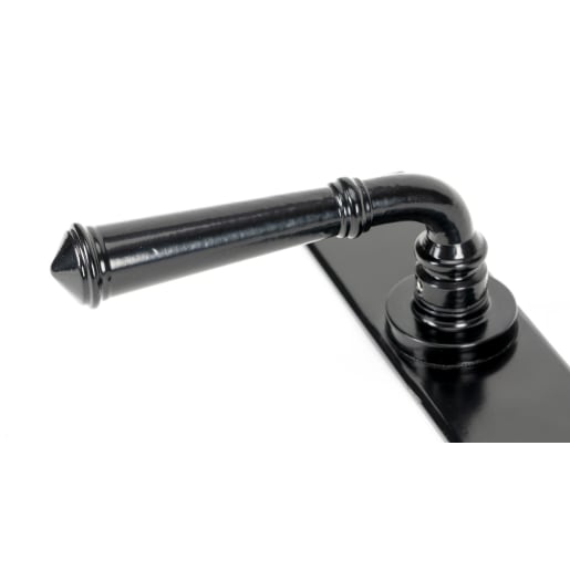 From The Anvil Black Regency Lever Espag. Lock Set