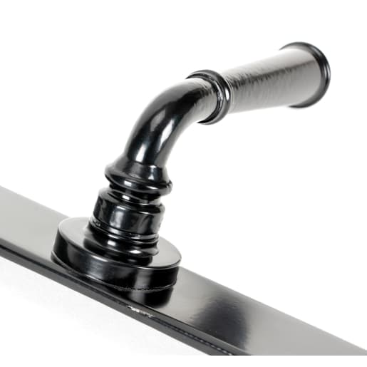 From The Anvil Black Regency Lever Espag. Lock Set