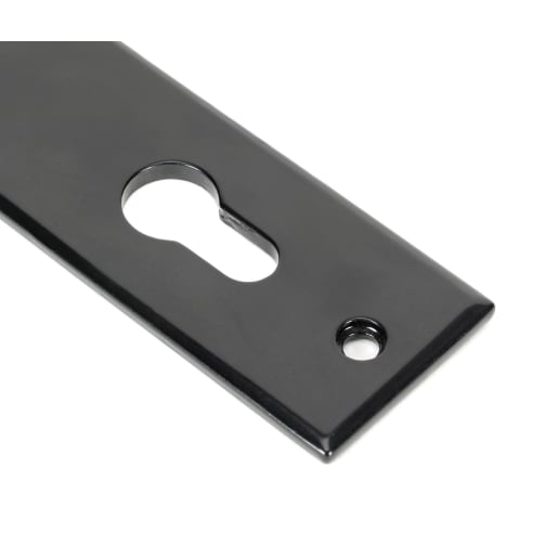 From The Anvil Black Regency Lever Espag. Lock Set