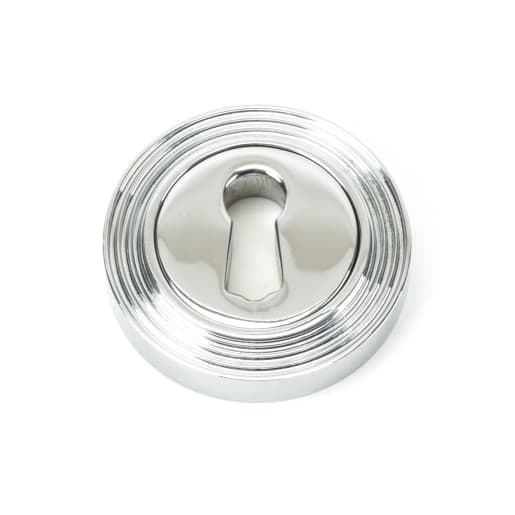 From The Anvil Polished Chrome Round Escutcheon (Beehive)