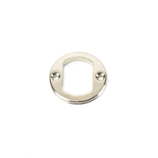 From The Anvil Polished Nickel Round Escutcheon (Plain)
