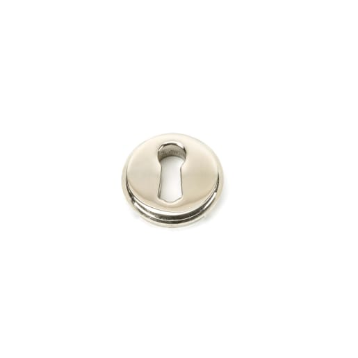 From The Anvil Polished Nickel Round Escutcheon (Square)