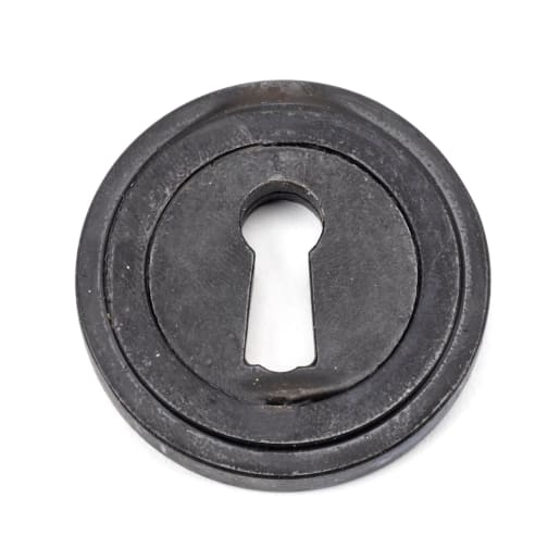 From The Anvil External Beeswax Round Escutcheon (Art Deco)