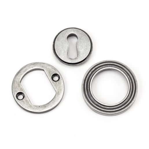 From The Anvil Pewter Round Escutcheon (Beehive)