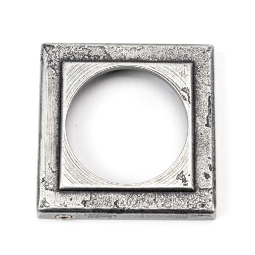 From The Anvil Pewter Round Escutcheon (Square)