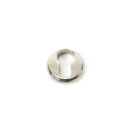 From The Anvil Polished Nickel Round Euro Escutcheon (Plain)
