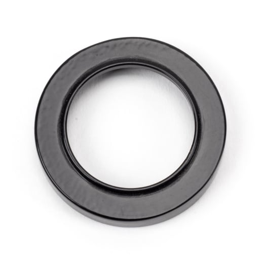 From The Anvil Black Round Euro Escutcheon (Plain)