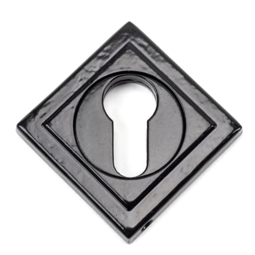 From The Anvil Black Round Euro Escutcheon (Square)