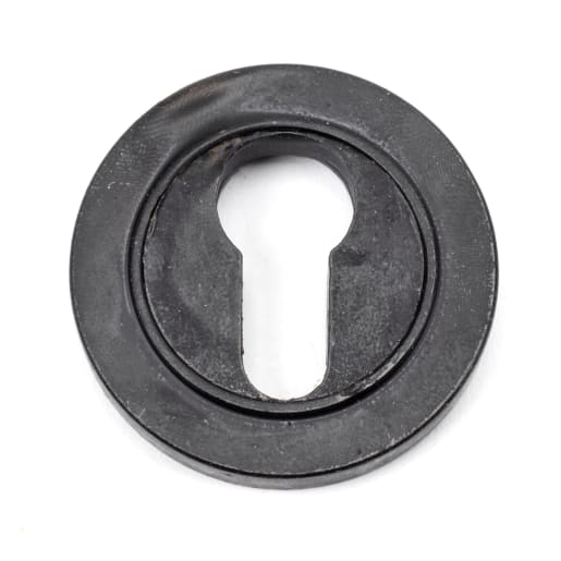 From The Anvil External Beeswax Round Euro Escutcheon (Plain)