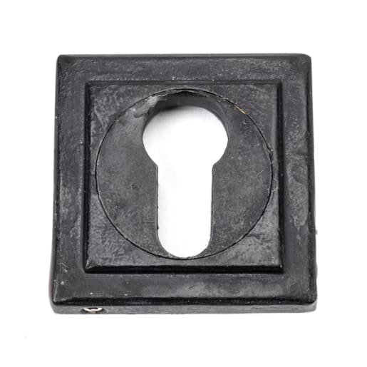 From The Anvil External Beeswax Round Euro Escutcheon (Square)