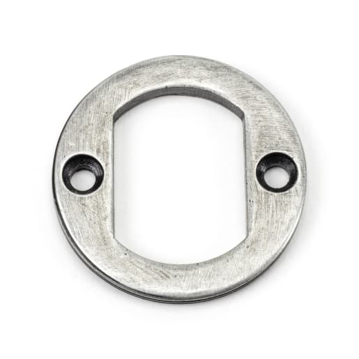 From The Anvil Pewter Round Euro Escutcheon (Art Deco)