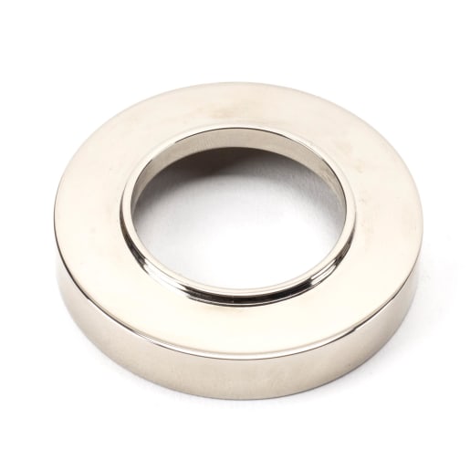 From The Anvil Polished Nickel Round Thumbturn Set (Plain)